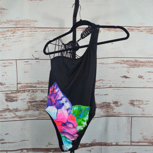 NWT Phax One Piece Swimsuit One Shoulder Size Medium - Picture 1 of 7